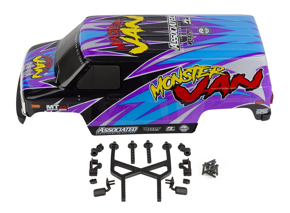 kaross MT12 Monster Van, lackad
