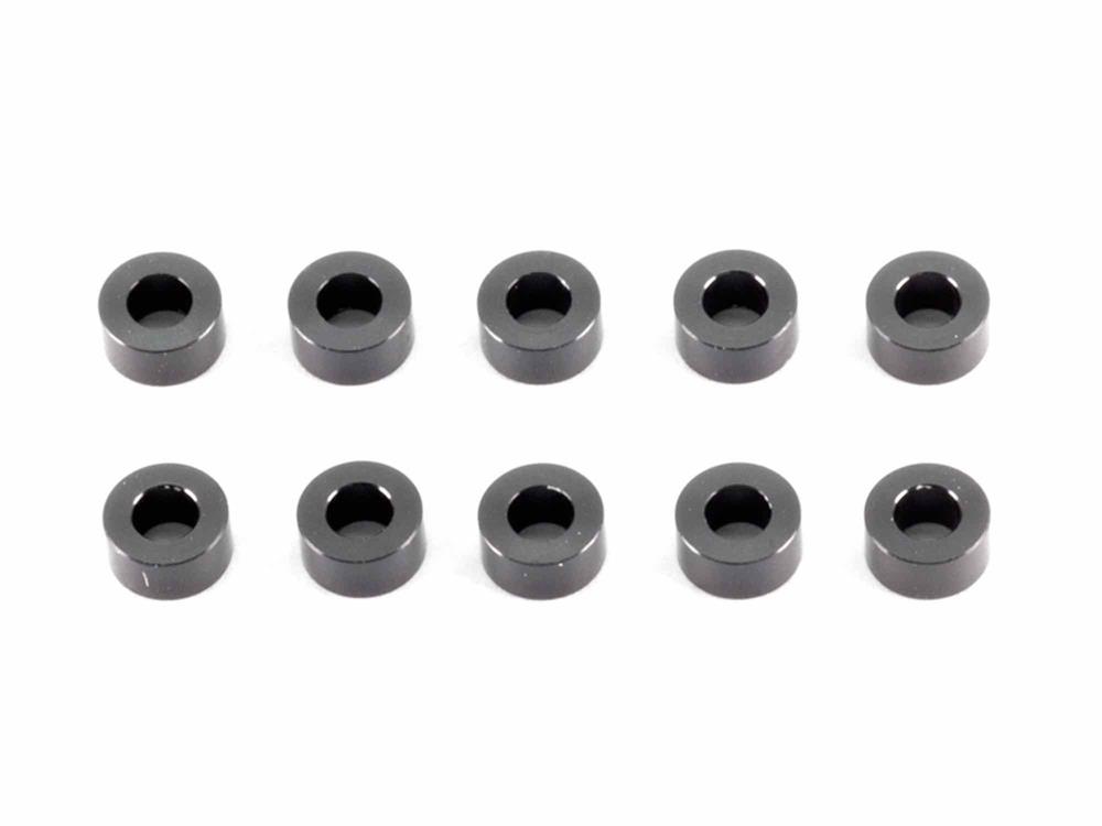 INFINITY ALUMINUM WASHER 3x6x3.0mm (Black/10pcs)