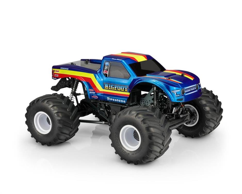 JConcepts 2020 Ford Raptor Summit Racing "Bigfoot" 19 Monster Truck Body