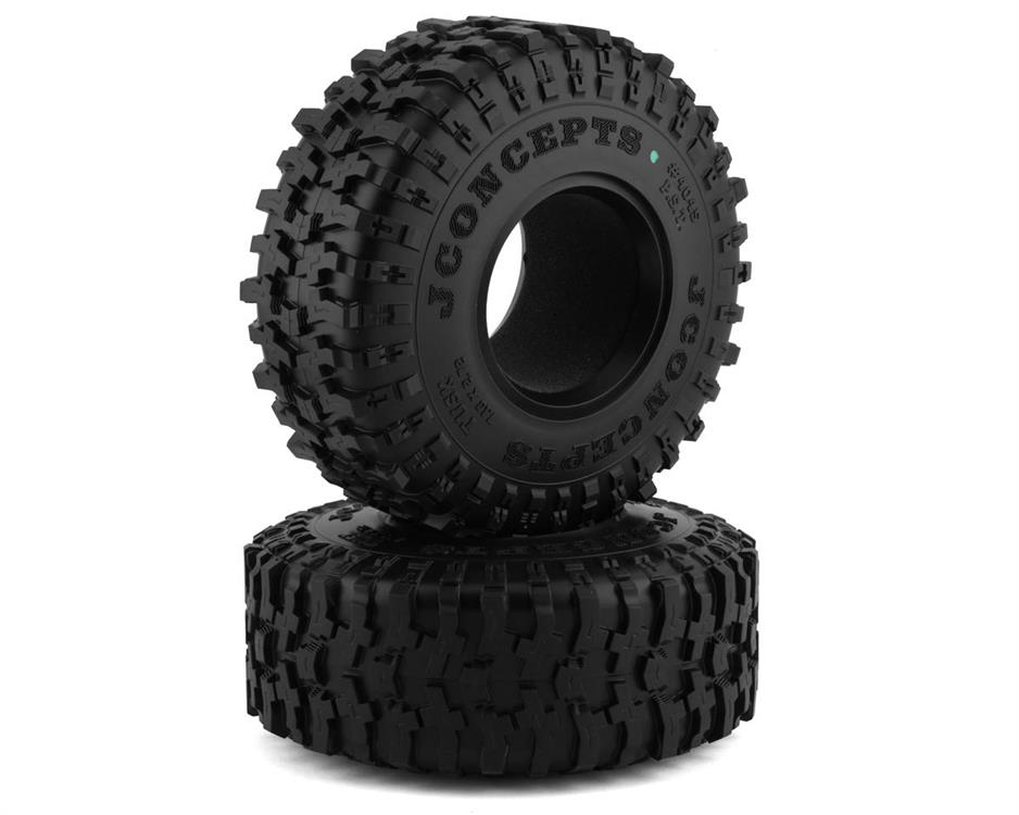 JConcepts SCX6 Tusk 2.9" All Terrain Crawler Tires (2) (Green)