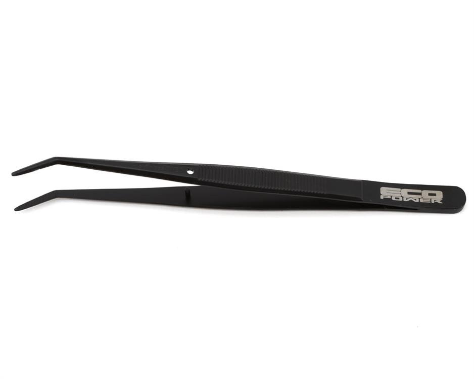 EcoPower Curved Tweezers (Black)