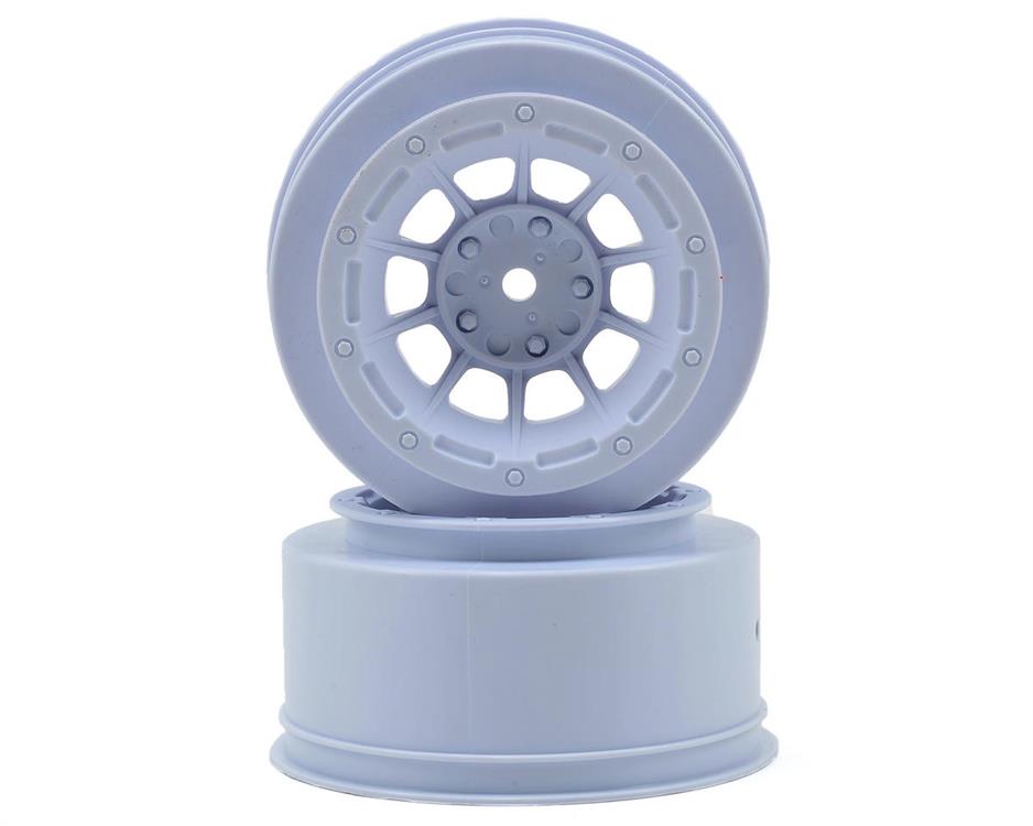 JConcepts 12mm Hex Hazard Short Course Wheels (White) (2)