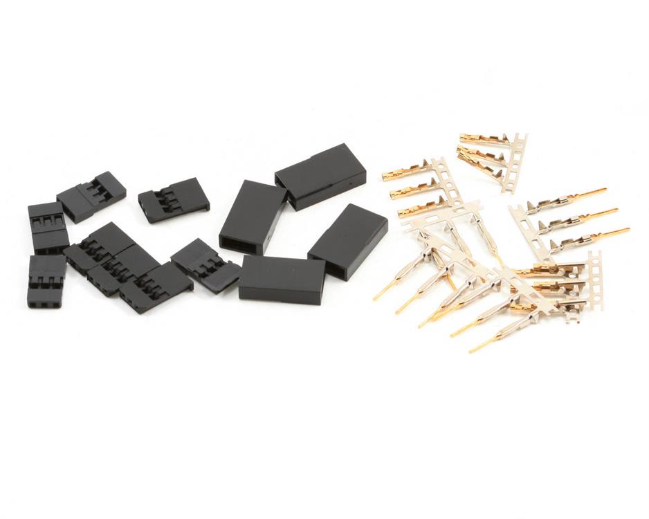 ProTek RC Futaba Style Servo Connectors (4 Pair)