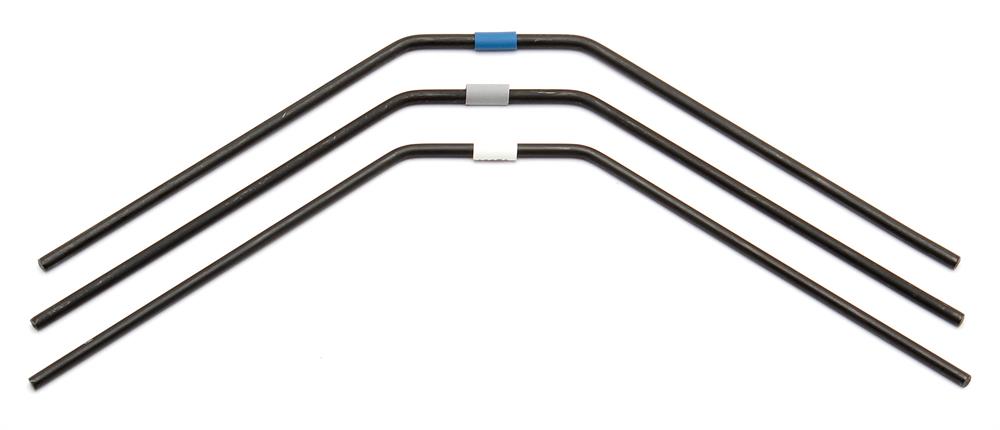 RC8B3 FT Rear Anti-roll Bars, 2.5-2.7 mm