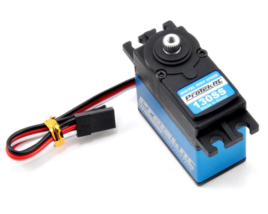 ProTek RC 130SS Standard Digital "Super Speed" Metal Gear Servo (High Voltage)