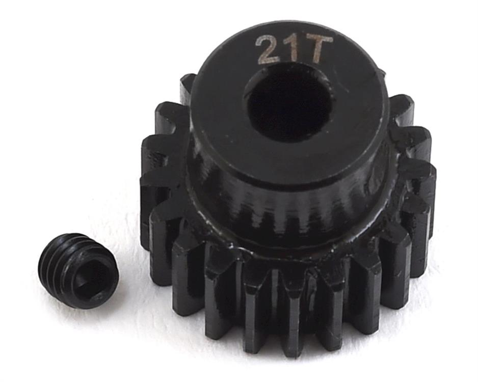 motordrev / pinion, stål 48P (3.17mm Bore) (21T)