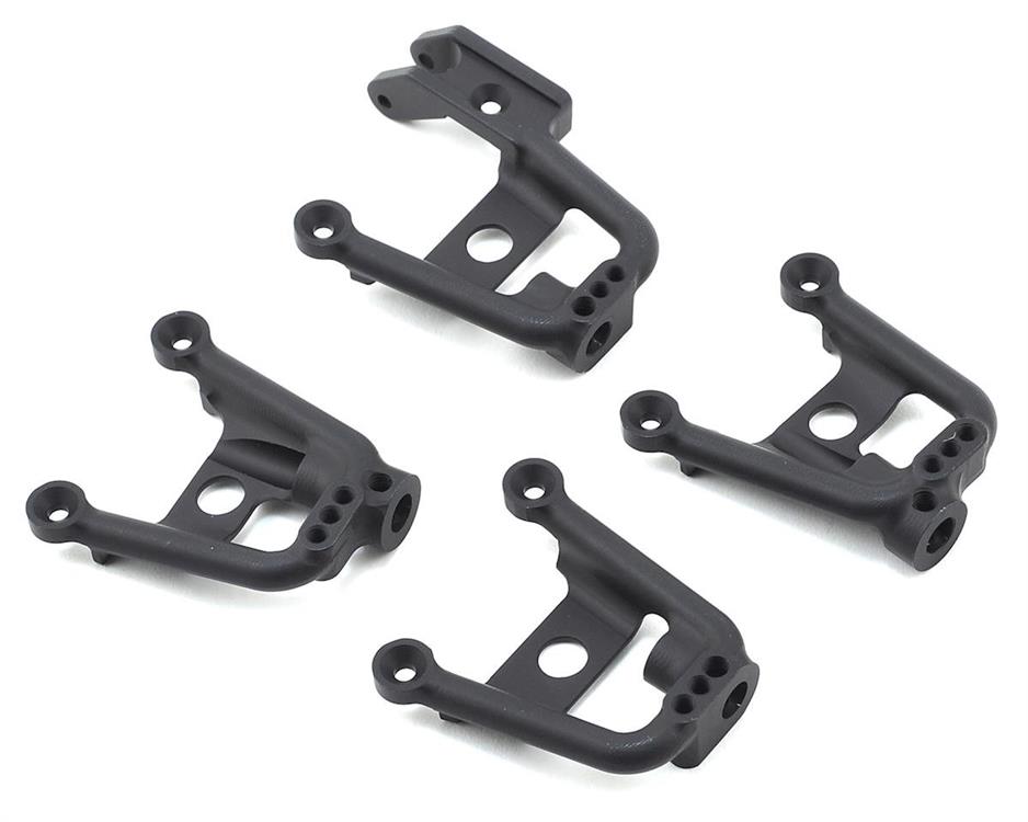 Vanquish Products SCX10 II Shock Hoops (Black)