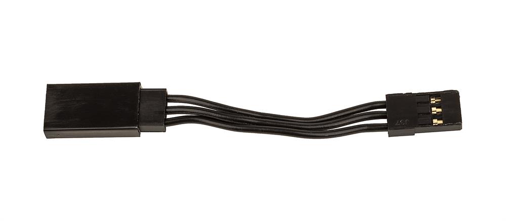 50mm Servo Wire Extension, black (1.97 in)
