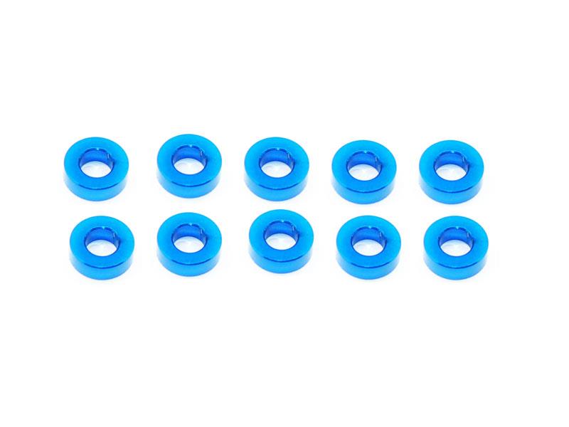 Alu Shims 3 x 6 x 2 Blue (10)