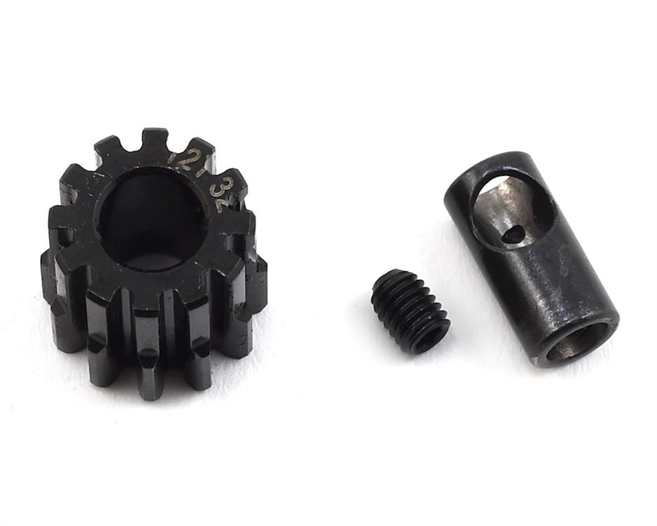 ProTek RC Steel 32P Pinion Gear w/3.17mm Reducer Sleeve (Mod .8) (5mm Bore) (12T)