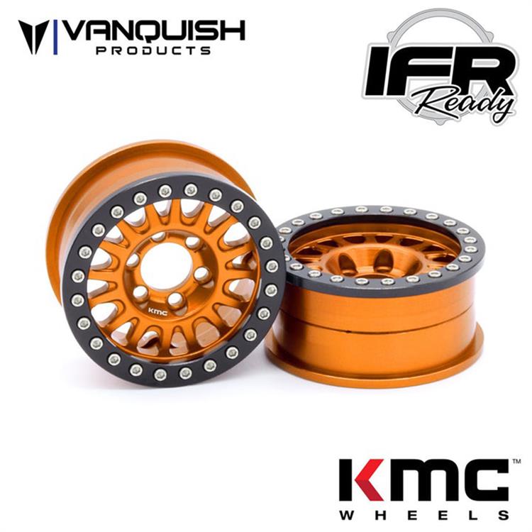 Vanquish KMC 1.9 KM445 Impact Orange Anodized