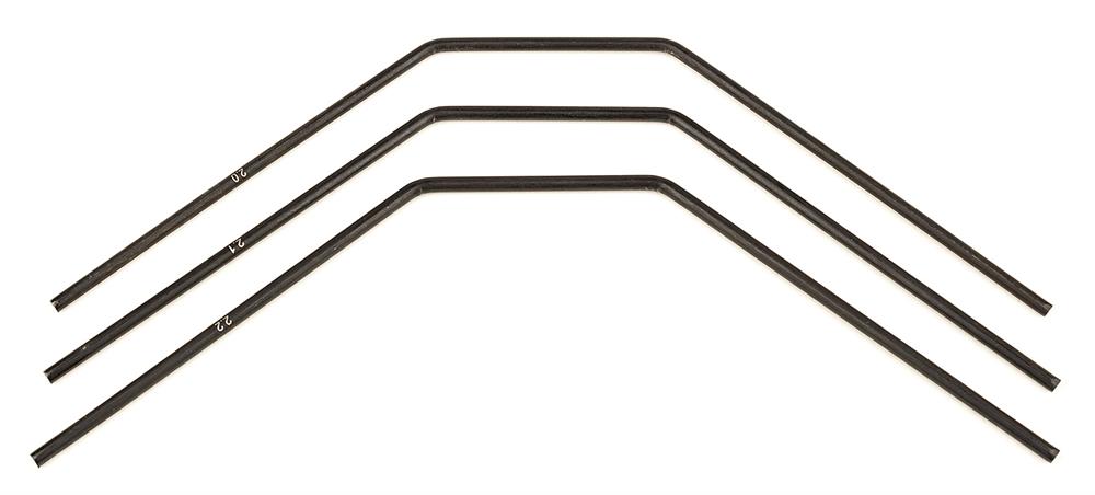 RC8B3 FT Front Anti-roll Bars, 2.0-2.2mm