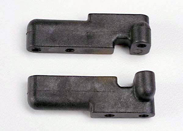 Steering Servo Mounts Black (Pair) T-Maxx