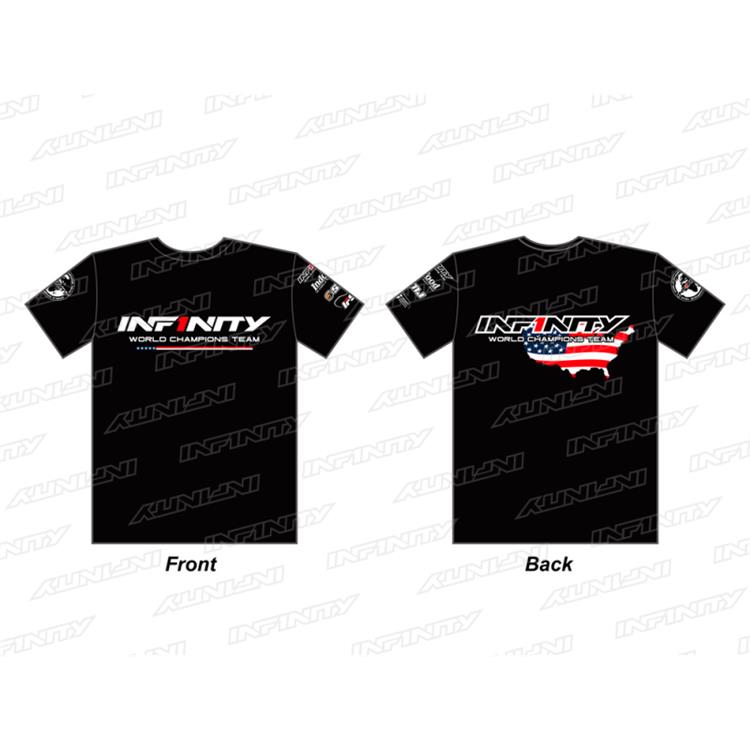 INFINITY 2019 Team "U.S.A." T-Shirt (BK) XL size