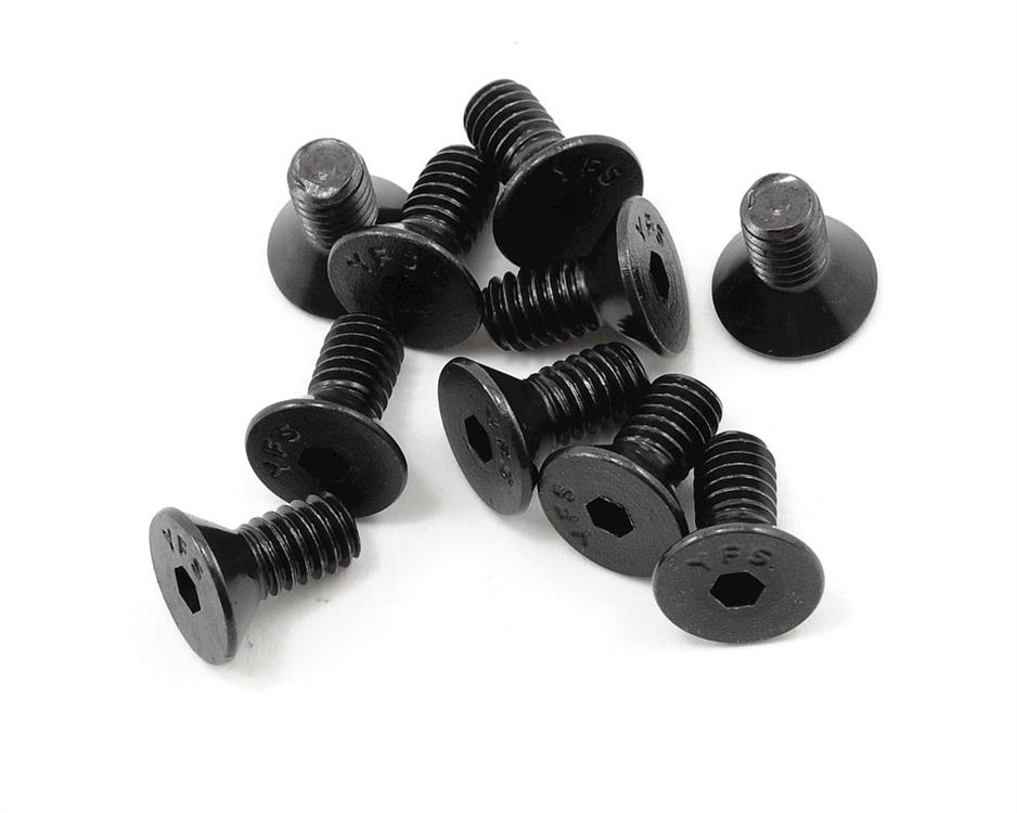 ProTek RC 8-32 x 3/8" "High Strength" Flat Head Screws (10)