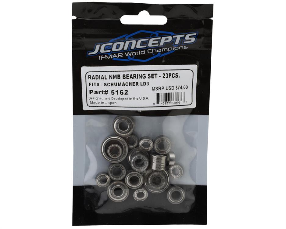 JConcepts Schumacher LD3 Radial NMB Ball Bearing Set (23)