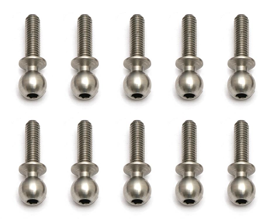 Heavy-duty Ballstuds, 10 mm, long neck