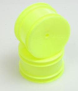 Wheel; Rear Fluro Yellow 2WD/4WD pin drive  pr 