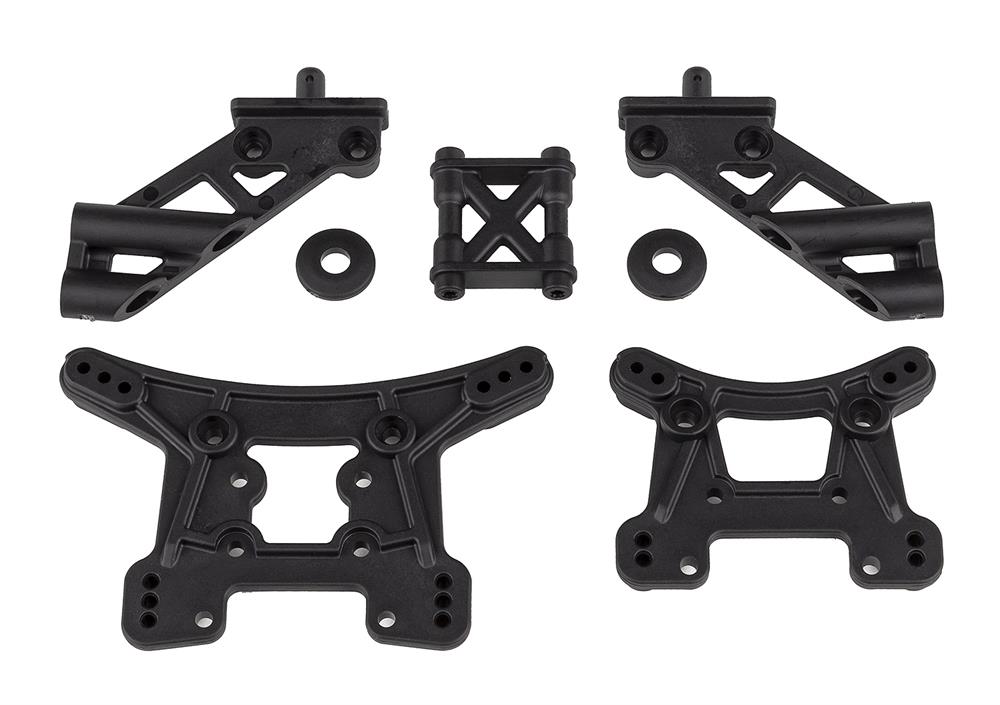 Front and Rear Shock Towers and Wing Mounts Set