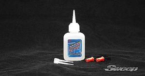 Strong tires Glue TypeA(0.6oz, Fast type 5-7sec) w/Flexible glue extesion nozzle 2pcs