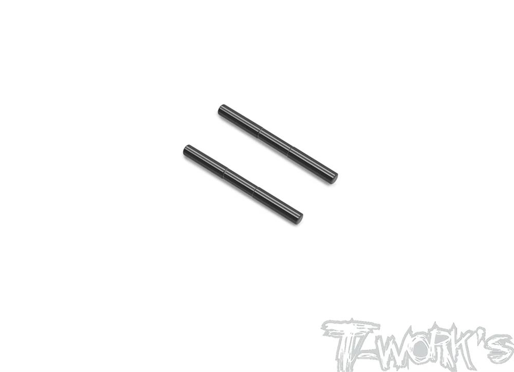 DLC coated Front Upper Arm Shaft  4x45mm (  Team Associated RC8 B4/B3.2/B3.1/B3/B4E/B3E ) 2pcs.