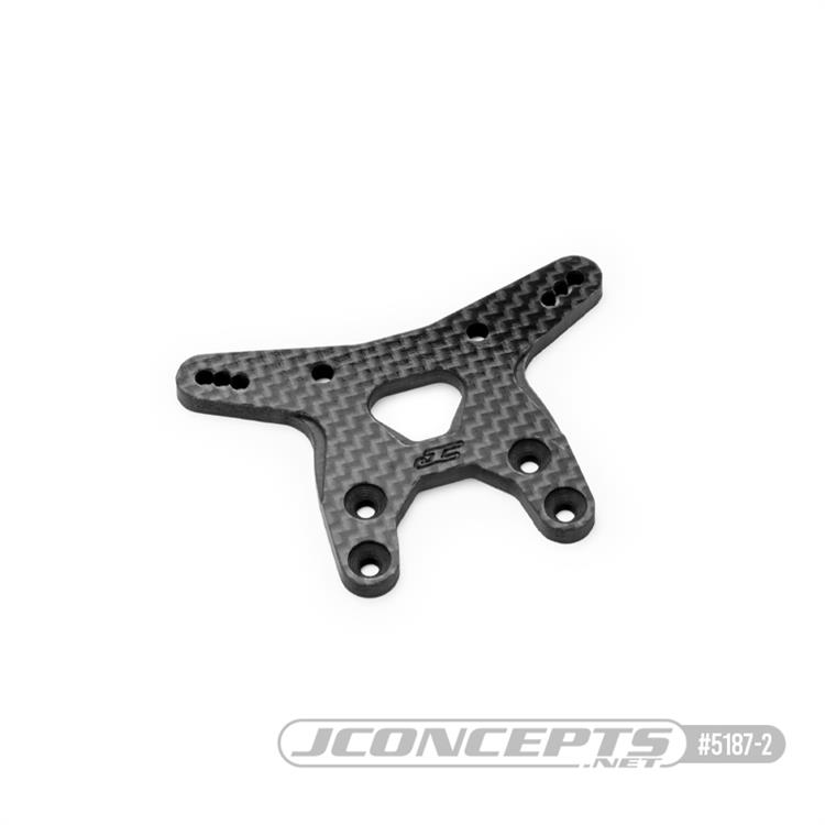 JConcepts Team Associated RC10B7 Carbon Fiber Front Shock Tower (Black) JConcepts Team Associated RC10B7 Carbon Fiber Front Shock Tower (Black)