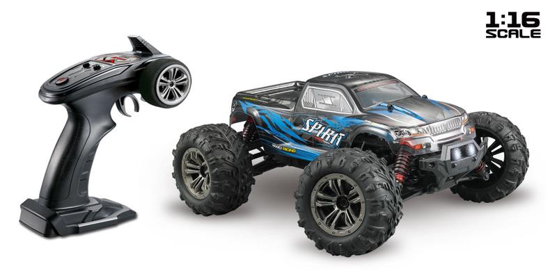 Spirit 1/16 Monster Truck RTR, blå