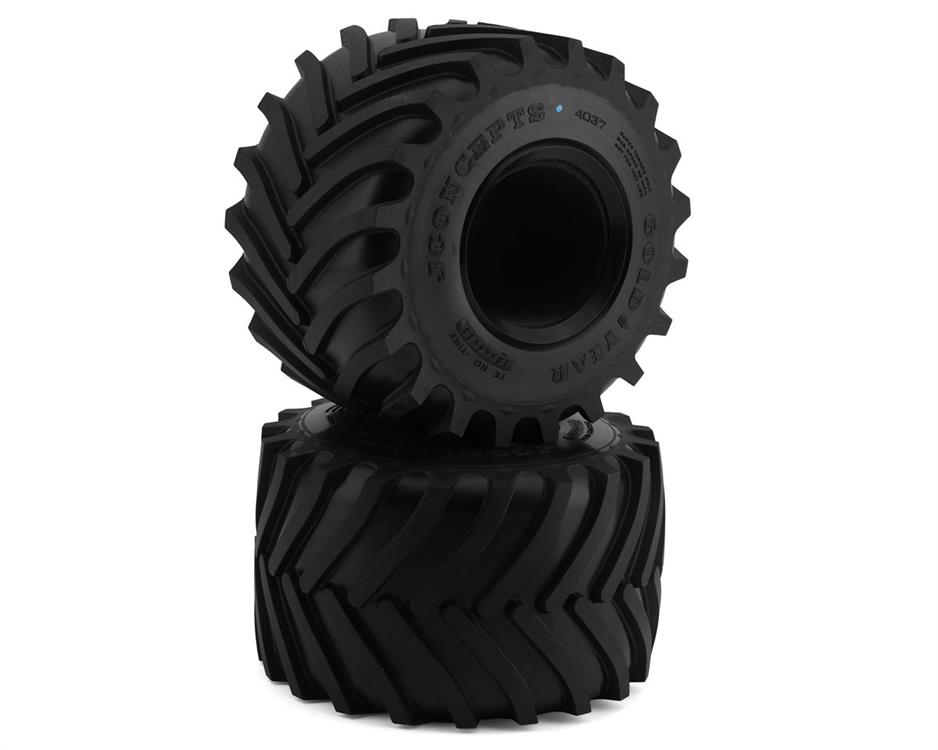 JConcepts Golden 73's Monster Truck Tires (7.3") (Blue)