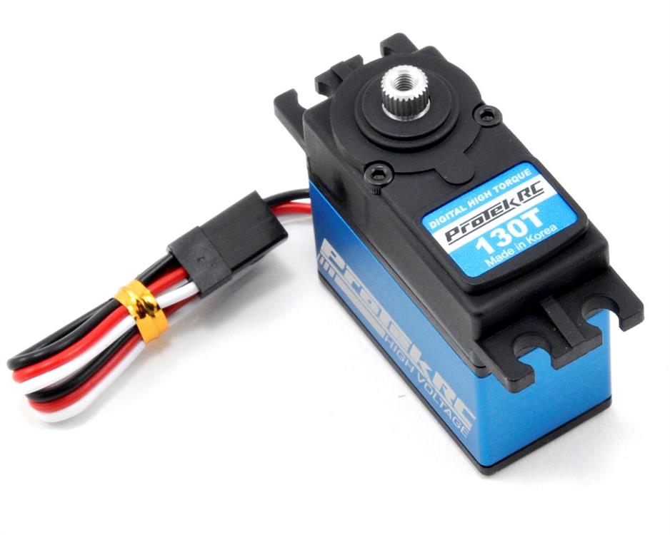 ProTek RC 130T Standard Digital "High Torque" Metal Gear Servo (High Voltage)