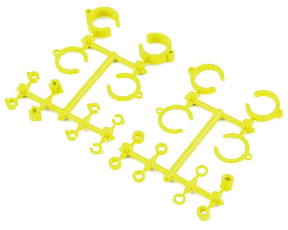 JConcepts Big Bore Shock Limiter Kit for Traxxas 1/10 2WD/4WD (Yellow) (24)