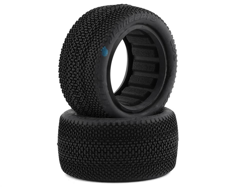 JConcepts ReHab 2.2" Rear Buggy Tires (2) (Blue)