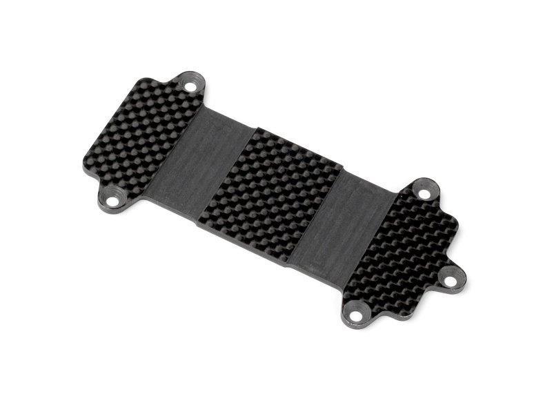 R8 - BATTERY PLATE (CARBON FIBER)