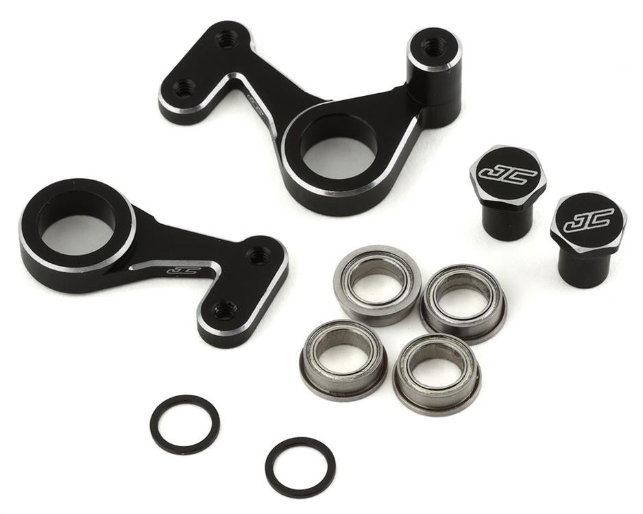 JConcepts RC10 Classic Aluminum Steering Bell Crank (Black)