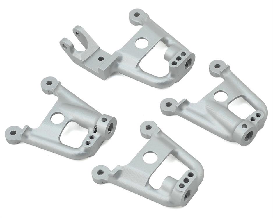 Vanquish Products SCX10 II Shock Hoops (Silver)