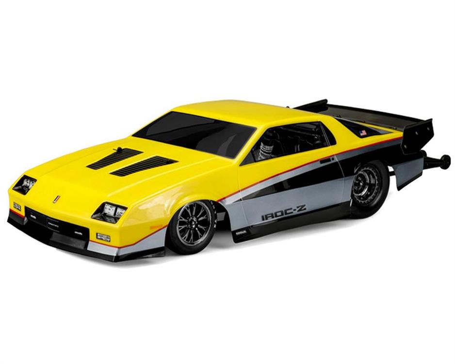 JConcepts 1987 Chevy Camaro IROC Drag Racing Body (Clear)