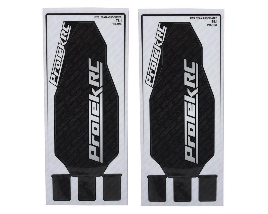 ProTek RC Associated T6.1 & T6.2 "Thick" Precut Chassis Protective Sheet (2)