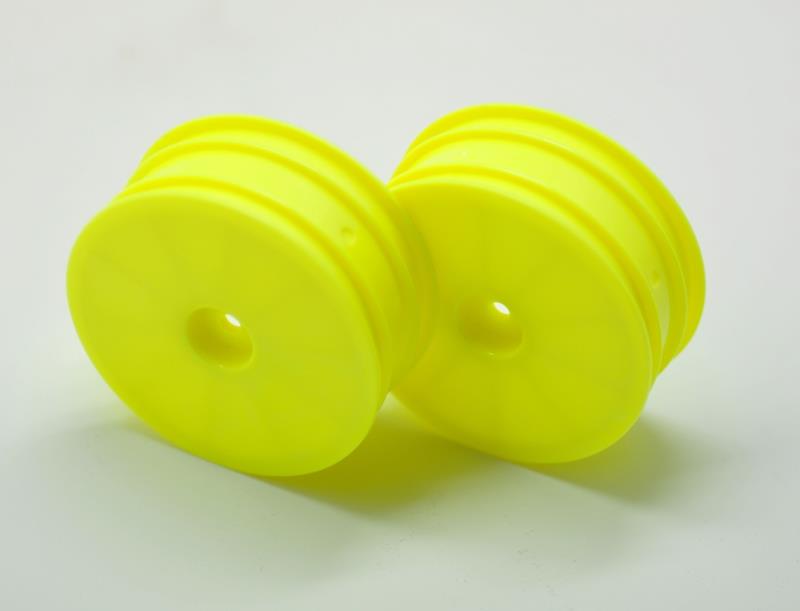 1/10 buggy rim fr 2wd 61mm yellow (2)