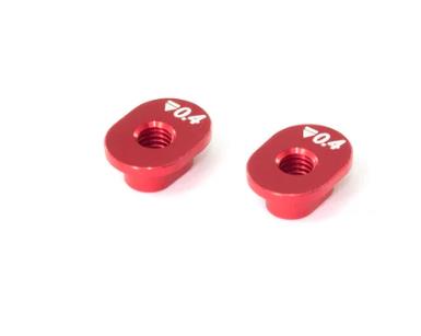 INFINITY ALU SHOCK MOUNT BUSHING 0.4mm (2pcs)