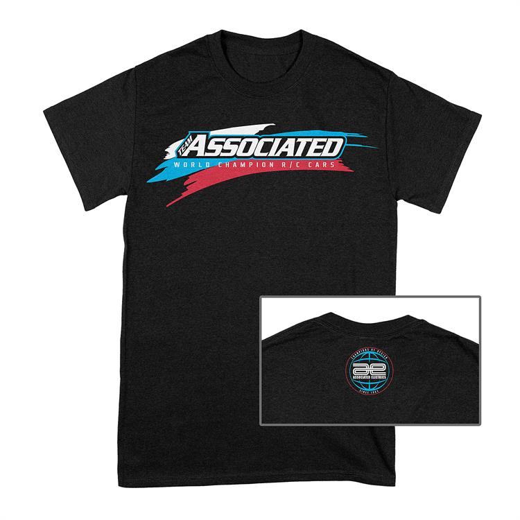 Team Associated Youth WC19 T-shirt, black, M