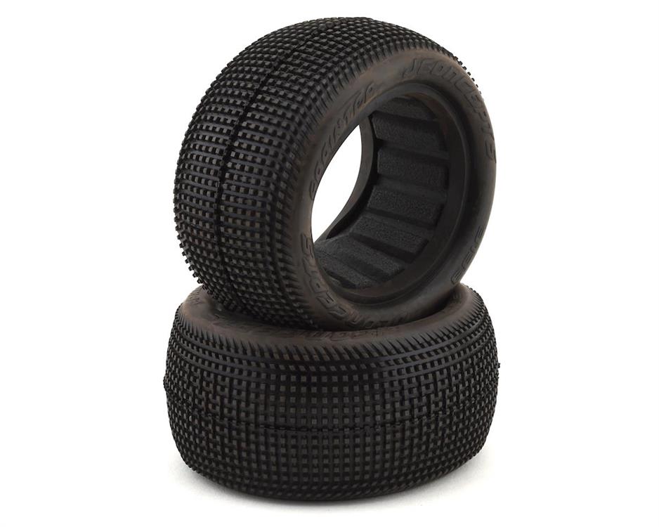 JConcepts Sprinter 2.2" Rear Buggy Dirt Oval Tires (2) (Green)