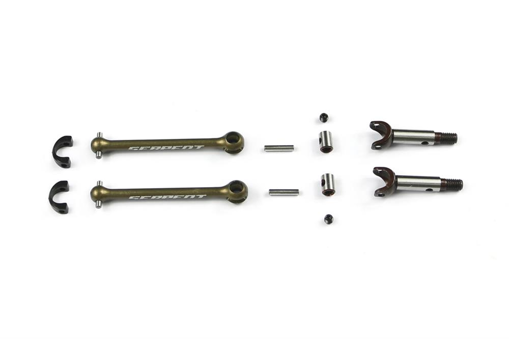 CVD axle set steel/alu (2) 4-X