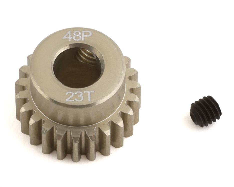 ProTek RC 48P Lightweight Hard Anodized Aluminum Pinion Gear (5.0mm Bore) (23T)