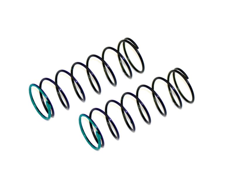 Shock spring green 3.5lbs fr (2) SRX2 SC