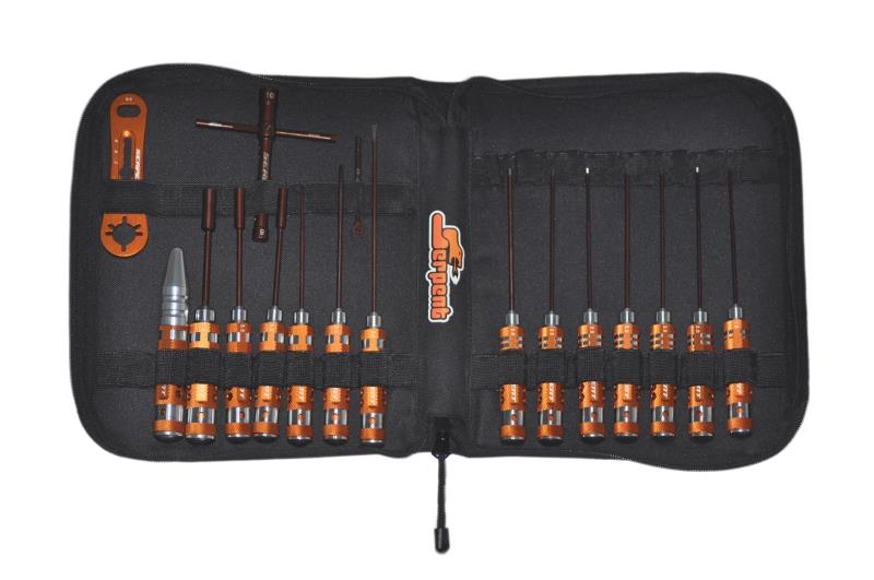 Toolset FOR ONROAD (17pcs) with Tools bag