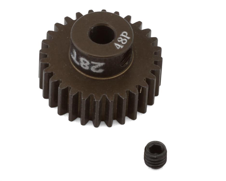 JConcepts 48P CNC-Machined Aluminum Silent Speed Pinion Gear (28T)