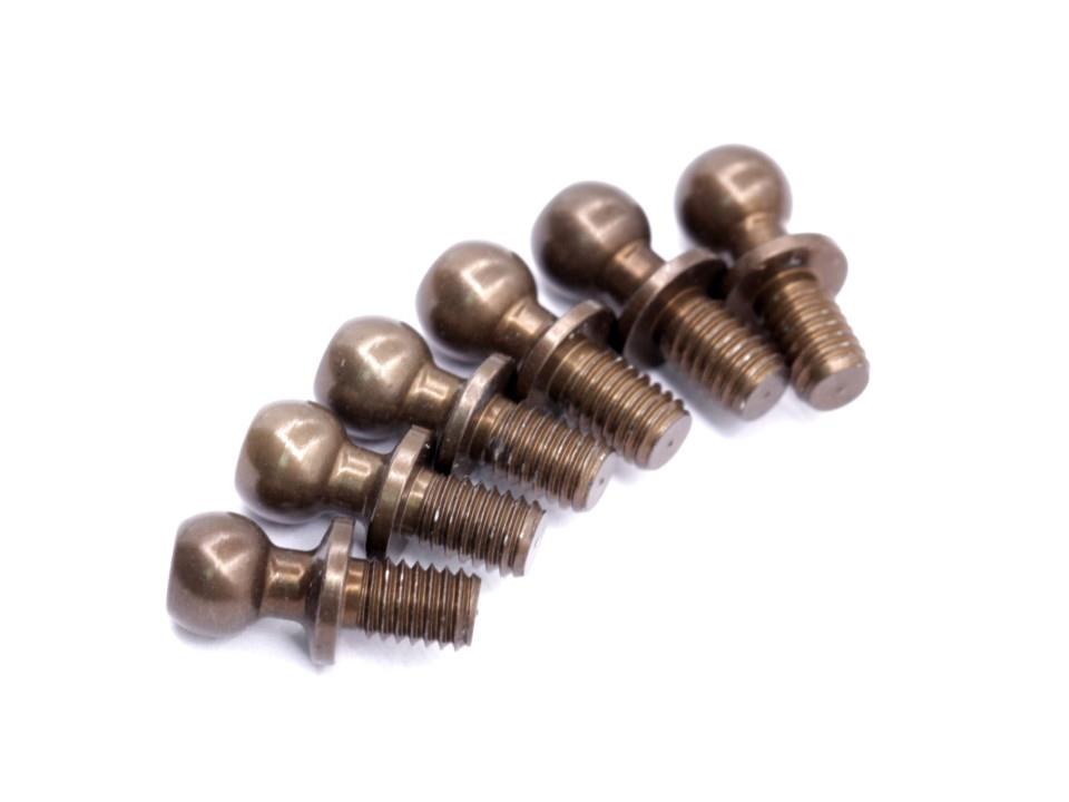 Aluminum 4.3x10.8mm Ballstud, Reinforced