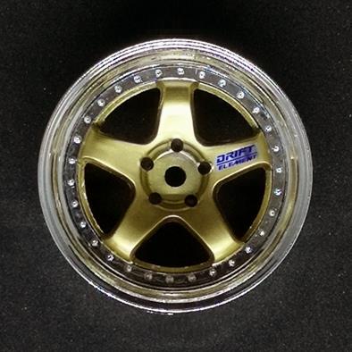 wheel Gold Chrome Lip