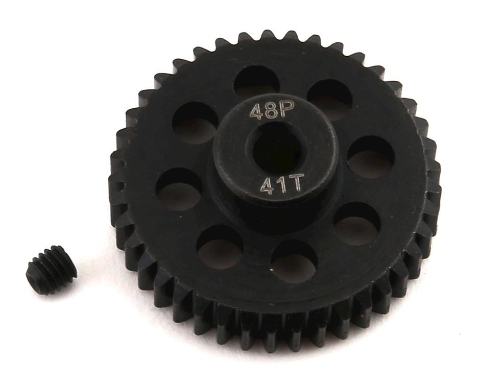 motordrev / pinion, stål (3.17mm hål) (41T) 48P