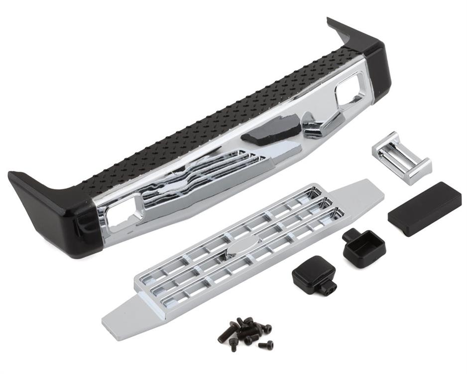 JConcepts Late 80's F-Type Front Bumper Set (Chrome)