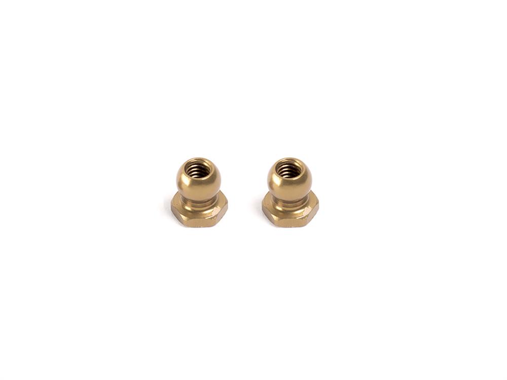 INFINITY ALU BALL END M2.5x4.3mm (2pcs)